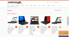 Desktop Screenshot of notebooksrus.com.au